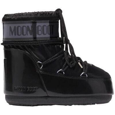 Moonboot Damen-Schneestiefel – Icon Low Glance Moon Boot Icon Low Glance Black für Damen aus Wolle Größe 42-44 schwarz Moonboot Damen-Schneestiefel – Icon Low Glance Moon Boot Icon Low Glance Black für Damen aus Wolle Größe 42-44 schwarz
