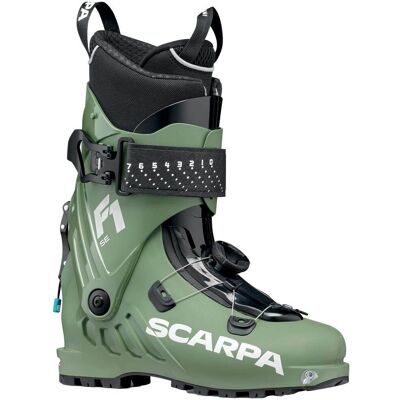 Scarpa Skitourenschuhe – Unisex – F1 SE F1 SE Olive Green Größe 44,5 Grün Scarpa Skitourenschuhe – Unisex – F1 SE F1 SE Olive Green Größe 44,5 Grün