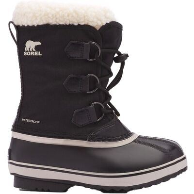 Sorel Wasserfeste und isolierende Stiefel für Apres Ski Yoot Pac™ Nylon Wp Black Kindergröße 3 US schwarz Sorel Wasserfeste und isolierende Stiefel für Apres Ski Yoot Pac™ Nylon Wp Black Kindergröße 3 US schwarz