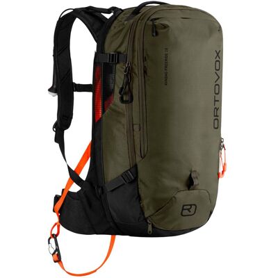 Ortovox Airbag-Rucksack Avabag Litric Freeride 28 Dark Wild Herbs Khaki Ortovox Airbag-Rucksack Avabag Litric Freeride 28 Dark Wild Herbs Khaki