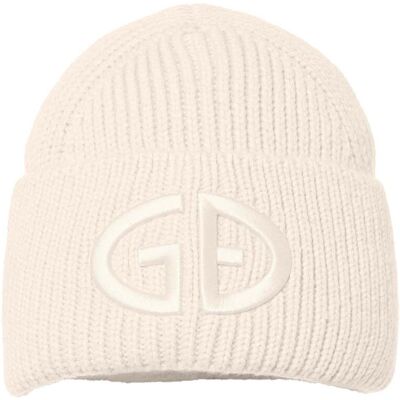 Goldbergh Wollmütze mit Umschlag Valerie Cream für Damen aus Wolle Beige Goldbergh Wollmütze mit Umschlag Valerie Cream für Damen aus Wolle Beige