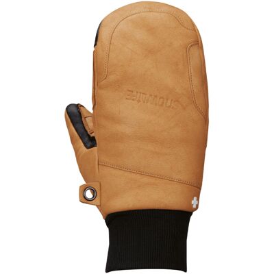 Snowlife Fäustlinge aus Leder und Wolle Smitten Leather Nature für Herren aus Wolle Größe M Braun Snowlife Fäustlinge aus Leder und Wolle Smitten Leather Nature für Herren aus Wolle Größe M Braun
