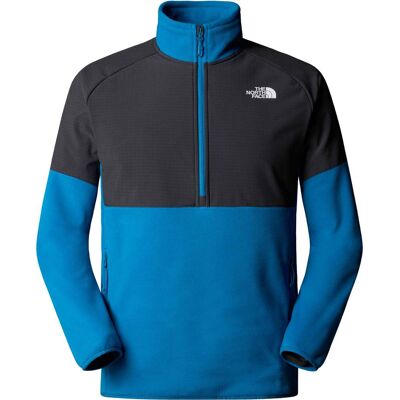 The North Face Half Zip Fleece M Glacier Heavyweight 1/2 Zip Dusk Blue Asphalt Grey für Herren Größe S Blau The North Face Half Zip Fleece M Glacier Heavyweight 1/2 Zip Dusk Blue Asphalt Grey für Herren Größe S Blau