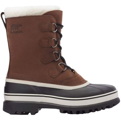 Sorel Après-skis chauds et imperméables Caribou Men Bruno für Herren aus Leder Größe 44,5 Braun Sorel Après-skis chauds et imperméables Caribou Men Bruno für Herren aus Leder Größe 44,5 Braun