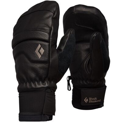 Black Diamond Freeride Fäustlinge aus PrimaLoft® Spark Mitts Black Black für Herren aus Leder Größe XL schwarz Black Diamond Freeride Fäustlinge aus PrimaLoft® Spark Mitts Black Black für Herren aus Leder Größe XL schwarz