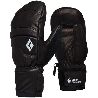 Black Diamond Freeride Fäustlinge aus PrimaLoft® W Spark Mitts Black Black für Damen aus Leder Größe L schwarz Black Diamond Freeride Fäustlinge aus PrimaLoft® W Spark Mitts Black Black für Damen aus Leder Größe L schwarz