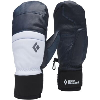 Black Diamond Freeride Fäustlinge aus PrimaLoft® W Spark Mitts Charcoal Belay Blue für Damen aus Leder Größe M Navy blau Black Diamond Freeride Fäustlinge aus PrimaLoft® W Spark Mitts Charcoal Belay Blue für Damen aus Leder Größe M Navy blau