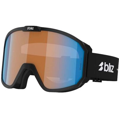 Bliz Skibrille Rave Matte Black Orange Blue schwarz Bliz Skibrille Rave Matte Black Orange Blue schwarz