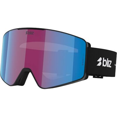 Bliz Skibrille G001 Matte Black Violet Blue aus Wolle schwarz Bliz Skibrille G001 Matte Black Violet Blue aus Wolle schwarz