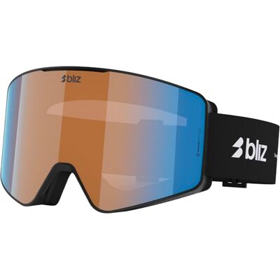 Bliz Skibrille G001S Matte Black Orange Blue aus Wolle schwarz Bliz Skibrille G001S Matte Black Orange Blue aus Wolle schwarz
