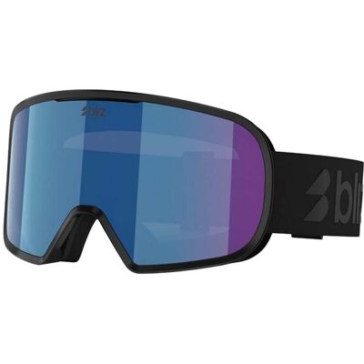 Bliz Skibrille G002 Matte Black Brown w/ Blue Multi aus Wolle schwarz Bliz Skibrille G002 Matte Black Brown w/ Blue Multi aus Wolle schwarz
