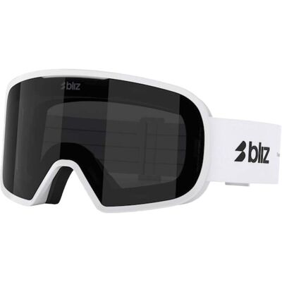 Bliz Skibrille G002S Matte White Smoke aus Wolle Weiß Bliz Skibrille G002S Matte White Smoke aus Wolle Weiß