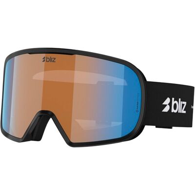 Bliz Skibrille G002S Matte Black Orange Blue aus Wolle schwarz Bliz Skibrille G002S Matte Black Orange Blue aus Wolle schwarz