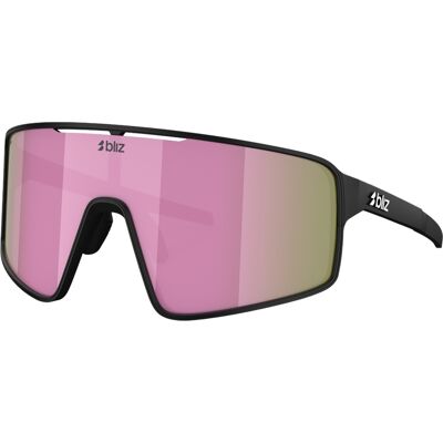 Bliz Robuste und leichte Sonnenbrille P001S Matt Black Brown w Pink Mirror schwarz Bliz Robuste und leichte Sonnenbrille P001S Matt Black Brown w Pink Mirror schwarz