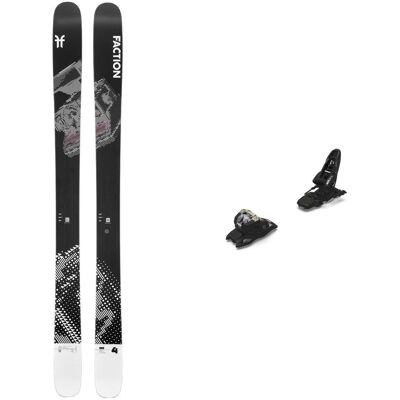 Faction Ski Set inkl. Bdg. All-Mountain-Ski Pack Prodigy 4 2025 aus Wolle schwarz Faction Ski Set inkl. Bdg. All-Mountain-Ski Pack Prodigy 4 2025 aus Wolle schwarz