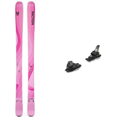 Faction Ski Set inkl. Bdg. All-Mountain-Ski Pack Dancer 1 Pink 2026 aus Holz Rosa Faction Ski Set inkl. Bdg. All-Mountain-Ski Pack Dancer 1 Pink 2026 aus Holz Rosa