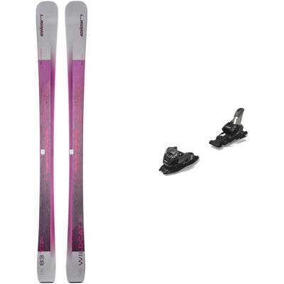 Elan Ski Set inkl. Bdg. Skis all-mountain Pack Wildcat 83 Ti 2026 aus Holz Rosa Elan Ski Set inkl. Bdg. Skis all-mountain Pack Wildcat 83 Ti 2026 aus Holz Rosa