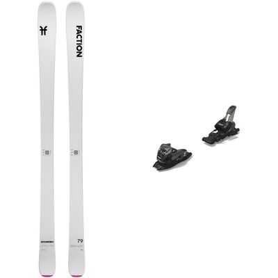 Faction Ski Set inkl. Bdg. Skier für Piste / All-Mountain Pack Dancer 79 White 2026 aus Wolle Weiß Faction Ski Set inkl. Bdg. Skier für Piste / All-Mountain Pack Dancer 79 White 2026 aus Wolle Weiß