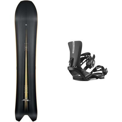 Nitro All-Mountain Snowboard Pack Squash 2026 für Herren aus Wolle schwarz Nitro All-Mountain Snowboard Pack Squash 2026 für Herren aus Wolle schwarz
