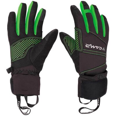 Camp Handschuhe aus PrimaLoft® G Comp Warm Black/Green für Herren Größe S schwarz Camp Handschuhe aus PrimaLoft® G Comp Warm Black/Green für Herren Größe S schwarz