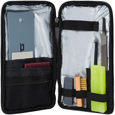 Dakine Pflegekoffer Ski/Snowboard Deluxe Tuning Kit Castlerock Grau Dakine Pflegekoffer Ski/Snowboard Deluxe Tuning Kit Castlerock Grau