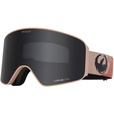 Dragon Maske für Ski NFX Mag OTG Jossi Wells Lumalens Darksmoke + Lumalens Amber schwarz Dragon Maske für Ski NFX Mag OTG Jossi Wells Lumalens Darksmoke + Lumalens Amber schwarz