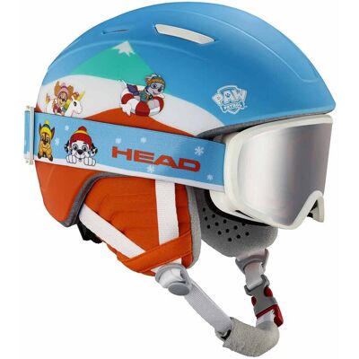 Head Set Helm + Maske – Kinder – Mojo Set Paw Mojo Set Paw Kindergröße 47-51 cm Blau Head Set Helm + Maske – Kinder – Mojo Set Paw Mojo Set Paw Kindergröße 47-51 cm Blau