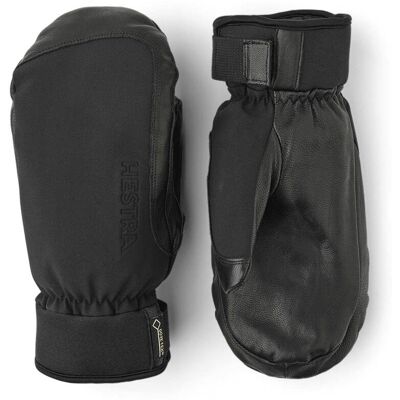 Hestra Fäustlinge aus Leder GORE-TEX wasserfest Mitt Alpine Short Gtx Black für Herren aus Leder Größe 10 schwarz Hestra Fäustlinge aus Leder GORE-TEX wasserfest Mitt Alpine Short Gtx Black für Herren aus Leder Größe 10 schwarz