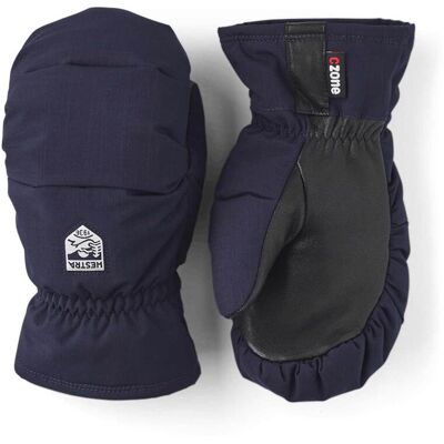 Hestra Ski Fäustlinge aus Leder und Primaloft Foss Jr. Mitt Navy aus Leder Kindergröße 7 Navy blau Hestra Ski Fäustlinge aus Leder und Primaloft Foss Jr. Mitt Navy aus Leder Kindergröße 7 Navy blau