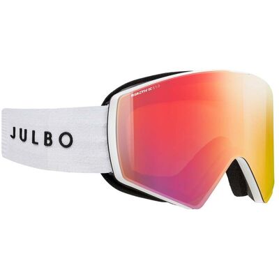 Julbo Photochromische Skibrille Razor Edge Reactiv HD 1-3 White/Black Weiß Julbo Photochromische Skibrille Razor Edge Reactiv HD 1-3 White/Black Weiß