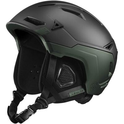 Julbo Ultraleichter Helm für Ski/Bergsteigen The Peak Lt Black/Green aus Wolle Größe 58-60 cm schwarz Julbo Ultraleichter Helm für Ski/Bergsteigen The Peak Lt Black/Green aus Wolle Größe 58-60 cm schwarz
