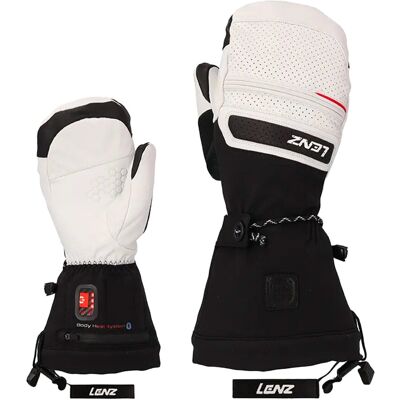 Lenz Beheizbare Fäustlinge Heat Glove 9.0 Finger Cap Mittens Women Blanche / Noir für Damen aus Wolle Größe S Weiß Lenz Beheizbare Fäustlinge Heat Glove 9.0 Finger Cap Mittens Women Blanche / Noir für Damen aus Wolle Größe S Weiß