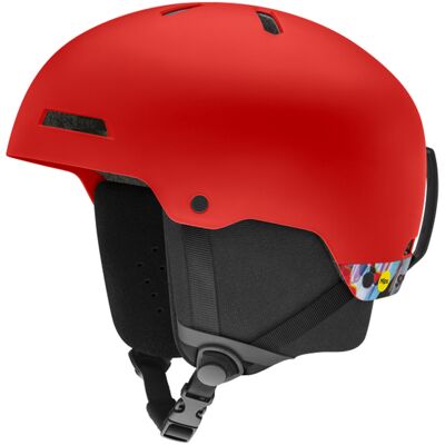 Smith Skihelm / Snowboardhelm – Kinder – Rodeo Jr Mips Rodeo Jr. MIPS Matte Patrol Signals aus Wolle Kindergröße 48-52 cm Rot Smith Skihelm / Snowboardhelm – Kinder – Rodeo Jr Mips Rodeo Jr. MIPS Matte Patrol Signals aus Wolle Kindergröße 48-52 cm Rot