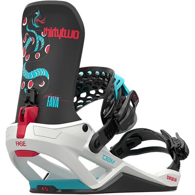 ThirtyTwo Fixation de snowboard T32 FASE Fava Größe 44,5-48 schwarz ThirtyTwo Fixation de snowboard T32 FASE Fava Größe 44,5-48 schwarz