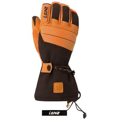 Lenz Beheizbare Handschuhe Heat Glove 9.0 Finger Cap Men Marron / Noir für Herren aus Wolle Größe XL Orange Lenz Beheizbare Handschuhe Heat Glove 9.0 Finger Cap Men Marron / Noir für Herren aus Wolle Größe XL Orange