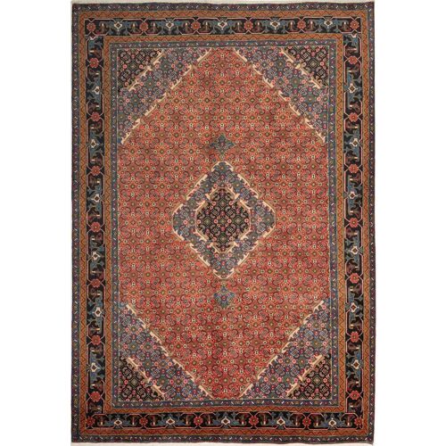 Ardebil Perserteppich 200 x 290 Blau (Iran) Handgeknüpft