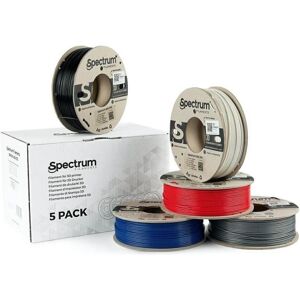 Spectrum Filament ASA 5 Pack 1.75mm (ASA, 1.75 mm, 1250 g), 3D Filament, Mehrfarbig Spectrum Filament ASA 5 Pack 1.75mm (ASA, 1.75 mm, 1250 g), 3D Filament, Mehrfarbig