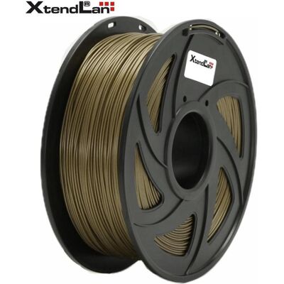 XtendLan PETG-Filament Bronze / Schnur für 3D-Drucker / PETG / 1,75 mm / 1 kg (PETG, 1000 g, 1.75 mm), Filament, Bronze XtendLan PETG-Filament Bronze / Schnur für 3D-Drucker / PETG / 1,75 mm / 1 kg (PETG, 1000 g, 1.75 mm), Filament, Bronze