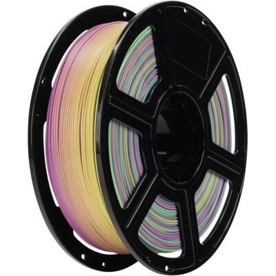 Renkforce RF-6838890 Filament PLA Highspeed 1.75 mm 1 kg Regenbogen 1 St (PLA, 1.75 mm, 1000 g), 3D Filament, Mehrfarbig Renkforce RF-6838890 Filament PLA Highspeed 1.75 mm 1 kg Regenbogen 1 St (PLA, 1.75 mm, 1000 g), 3D Filament, Mehrfarbig