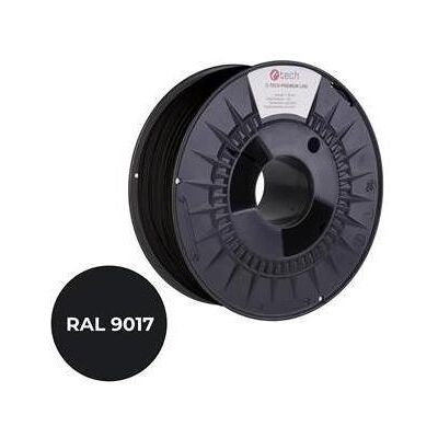 C-Tech tisková struna PREMIUM LINE ( filament ), PA6, dopravní černá, RAL9017, 1,75mm, 1kg (1.75 mm, 1000 g), 3D Filament, Schwarz C-Tech tisková struna PREMIUM LINE ( filament ), PA6, dopravní černá, RAL9017, 1,75mm, 1kg (1.75 mm, 1000 g), 3D Filament, Schwarz
