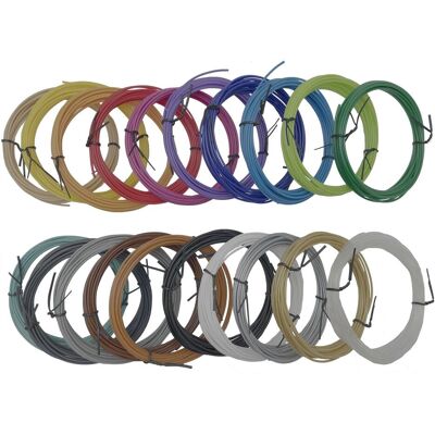 Purefil PLA Filamente für 3D Stift 20x5m verschiedene Farben (PLA), 3D Filament, Mehrfarbig Purefil PLA Filamente für 3D Stift 20x5m verschiedene Farben (PLA), 3D Filament, Mehrfarbig