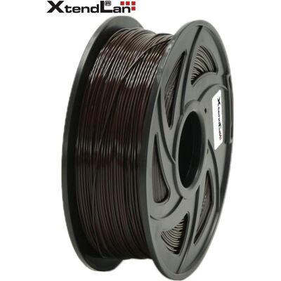 XtendLan PLA-Filament schwarz / Schnur für 3D-Drucker / PLA / 1,75 mm / 1 kg (PLA, 1000 g, 1.75 mm), Filament, Schwarz XtendLan PLA-Filament schwarz / Schnur für 3D-Drucker / PLA / 1,75 mm / 1 kg (PLA, 1000 g, 1.75 mm), Filament, Schwarz
