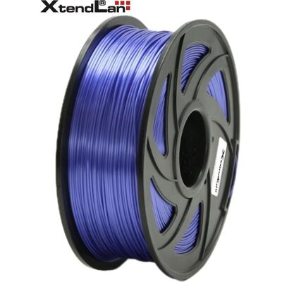 XtendLan PLA-Filament transparent-lila / Schnur für 3D-Drucker / PLA / 1,75 mm / 1 kg (PLA, 1000 g, 1.75 mm), Filament, Violett, Transparent XtendLan PLA-Filament transparent-lila / Schnur für 3D-Drucker / PLA / 1,75 mm / 1 kg (PLA, 1000 g, 1.75 mm), Filament, Violett, Transparent