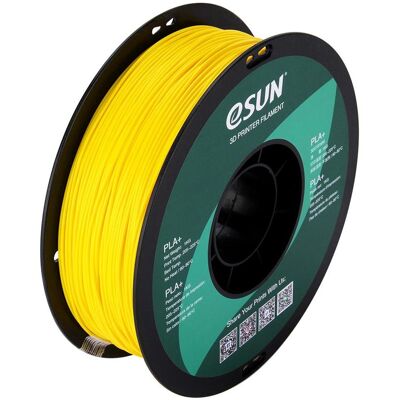 eSUN PLA+ 1.75mm Gelb 1Kg (PLA+, 1.75 mm, 1000 g), 3D Filament, Gelb eSUN PLA+ 1.75mm Gelb 1Kg (PLA+, 1.75 mm, 1000 g), 3D Filament, Gelb