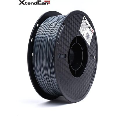 XtendLan TPU filament 1,75mm průhledný šedý 1kg (TPU, 1000 g, 1.75 mm), Filament, Transparent, Grau XtendLan TPU filament 1,75mm průhledný šedý 1kg (TPU, 1000 g, 1.75 mm), Filament, Transparent, Grau