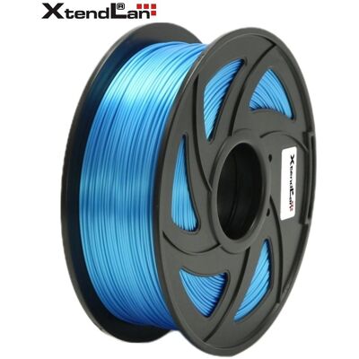 XtendLan PLA-Filament glänzend blau / Schnur für 3D-Drucker / PLA / 1,75 mm / 1 kg (PLA, 1000 g, 1.75 mm), Filament, Blau XtendLan PLA-Filament glänzend blau / Schnur für 3D-Drucker / PLA / 1,75 mm / 1 kg (PLA, 1000 g, 1.75 mm), Filament, Blau