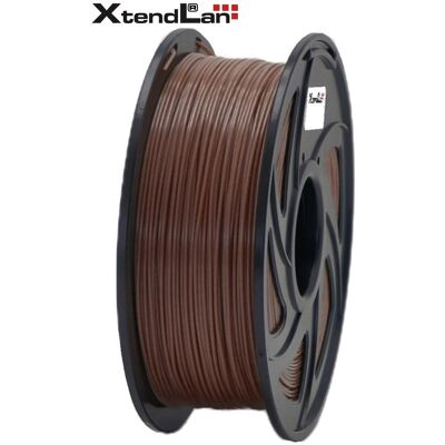 XtendLan PLA-Filament braun / Schnur für 3D-Drucker / PLA / 1,75 mm / 1 kg (PLA, 1000 g, 1.75 mm), Filament, Braun XtendLan PLA-Filament braun / Schnur für 3D-Drucker / PLA / 1,75 mm / 1 kg (PLA, 1000 g, 1.75 mm), Filament, Braun