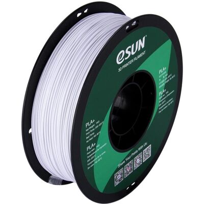 eSUN PLA+ (PLA, PLA+, 1.75 mm, 1000 g), 3D Filament, Weiss eSUN PLA+ (PLA, PLA+, 1.75 mm, 1000 g), 3D Filament, Weiss