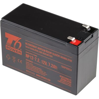T6 Power Akumulátor NP12-7.2,, 7,2Ah, USV Zubehör T6 Power Akumulátor NP12-7.2,, 7,2Ah, USV Zubehör