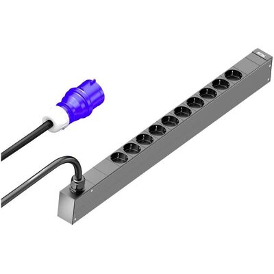 Rittal PDU basic /1P CEE 10xCEE7/3 Schuko, USV Zubehör Rittal PDU basic /1P CEE 10xCEE7/3 Schuko, USV Zubehör